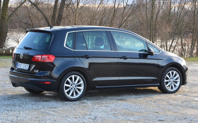 Volkswagen Golf Sportsvan cena 49800 przebieg: 155000, rok produkcji 2014 z Warszawa małe 211